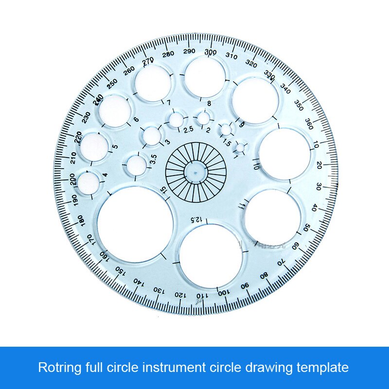 Multifunktionale Lineal Set Mathematik Geometrie Kreis Zeichnung Prüfung Winkelmesser Kreative Zeichnung Schreibwaren Herrscher Ausarbeitung Werkzeuge: Drawing ruler 2PS