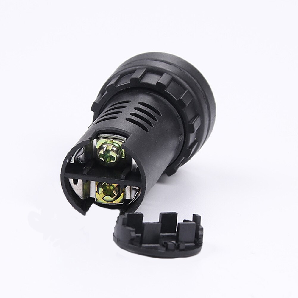 Buzzer alarm 12V 24V 220V 380V Panel Mount W Buzzer Beep LED Power Indicator Pilot Signal Light Lamp