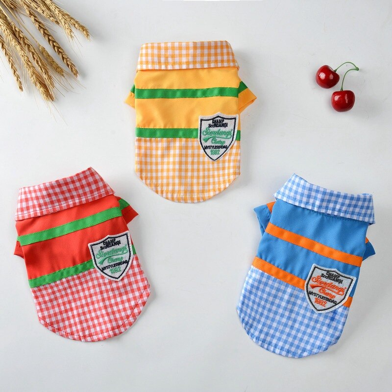 Camisa De Perro Cloths For Dog Clothes For Pomeranians Shirt. T-shirt Shih Tzu Chihuahua Yorkshire T-shirt Puggy Costume