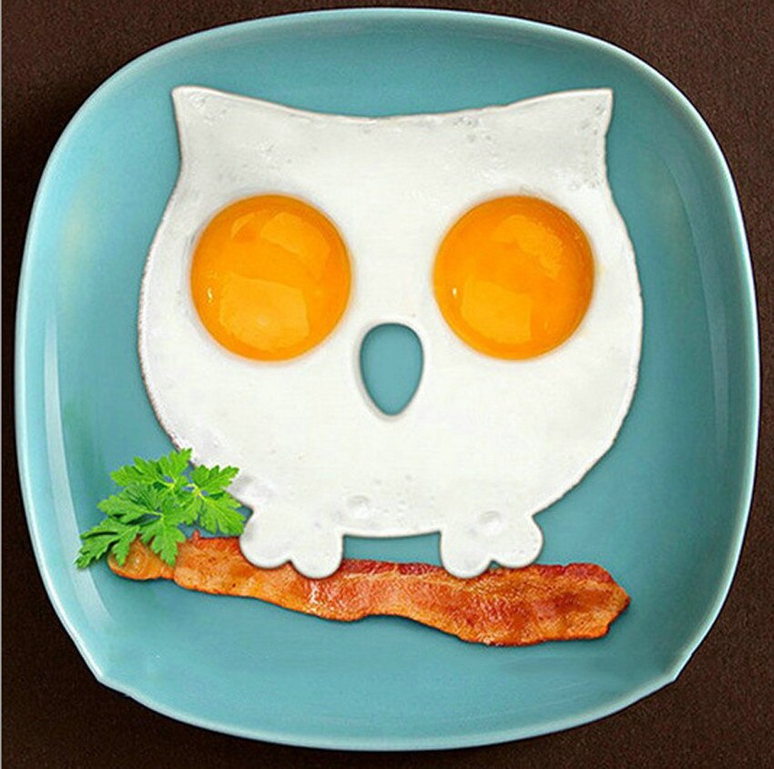 Silicone Owl Fried Egg Mold Pancake Egg Frying Mould Funny Kitchen Tool