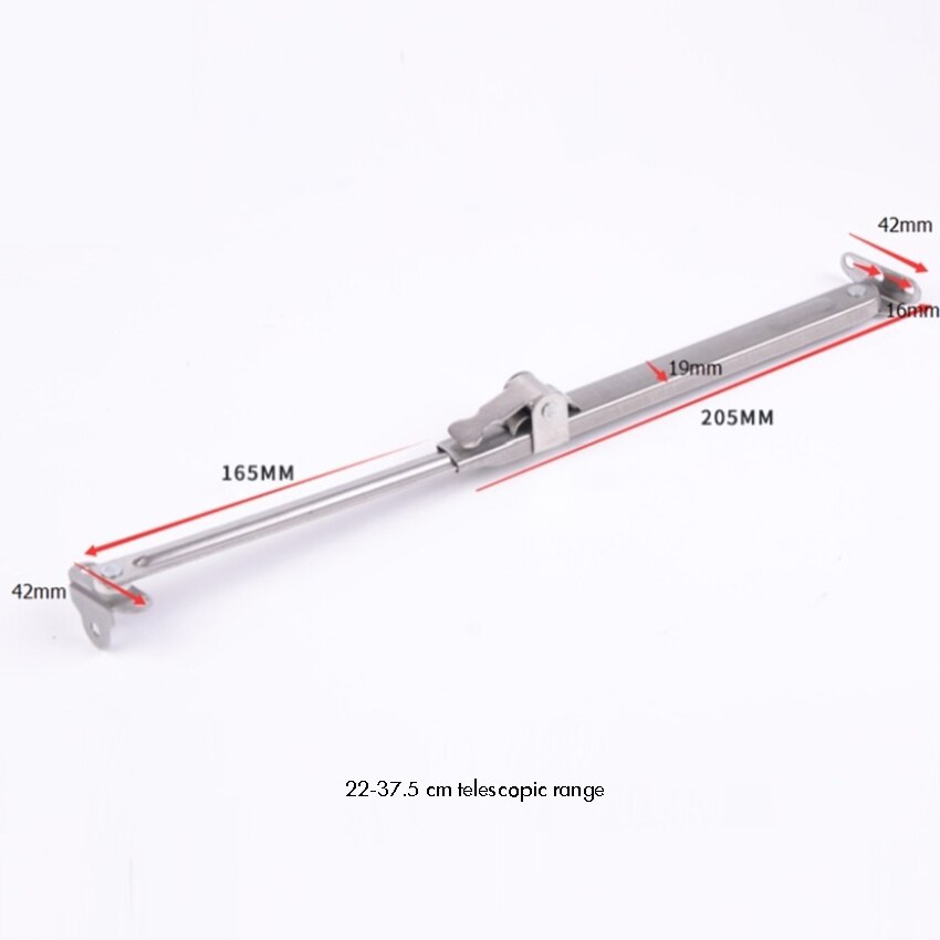 Window Security Bar Casement Window Stay Stainless Steel Security Window Latches Lock Adjustable Telescoping Wind Brace