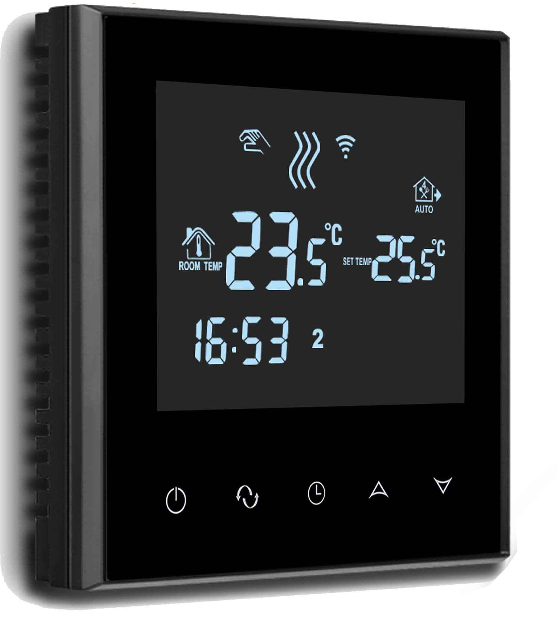 CE EU 220VAC Room Central Heating System WIFI thermostat boiler thermostatic head for Linkage Controller: NO WIFI THERMOSTAT