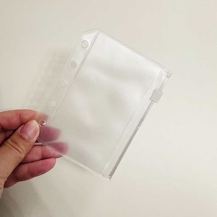 M5 glitterfargede løse ark 5-- hulls godterifarget permomslag journal skisseboktilbehør dagbok kontorrekvisita: Lilla