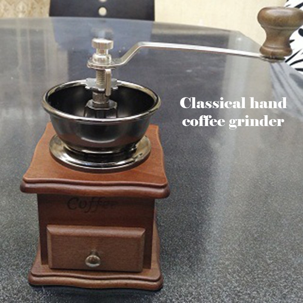 Manuell kvarn kaffekvarn hushållsminikvarn sojabönmalning aluminiumoxid keramisk kvarn lätt att rengöra
