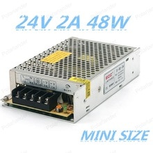 24V 2A 48W Switching Power Supply AC100-240V to DC 24V for LED Strip light 24V 100W Transormer LED Driver