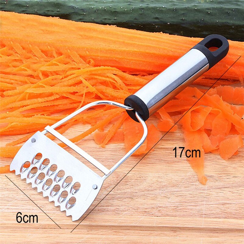 Multifunctionele Rvs Groente Julienne Rasp Dunschiller Cutter Aardappel Wortel Fruit Slicer Rasp Keuken Gereedschap