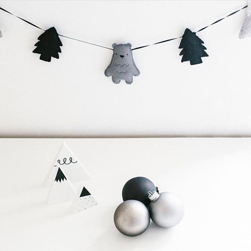 Schattige Beer Cloud Boom Opknoping Hanger Kinderen Kinderkamer Props Decoratieve Ornamenten Voor Zuigelingen Baby Fotografie Prop