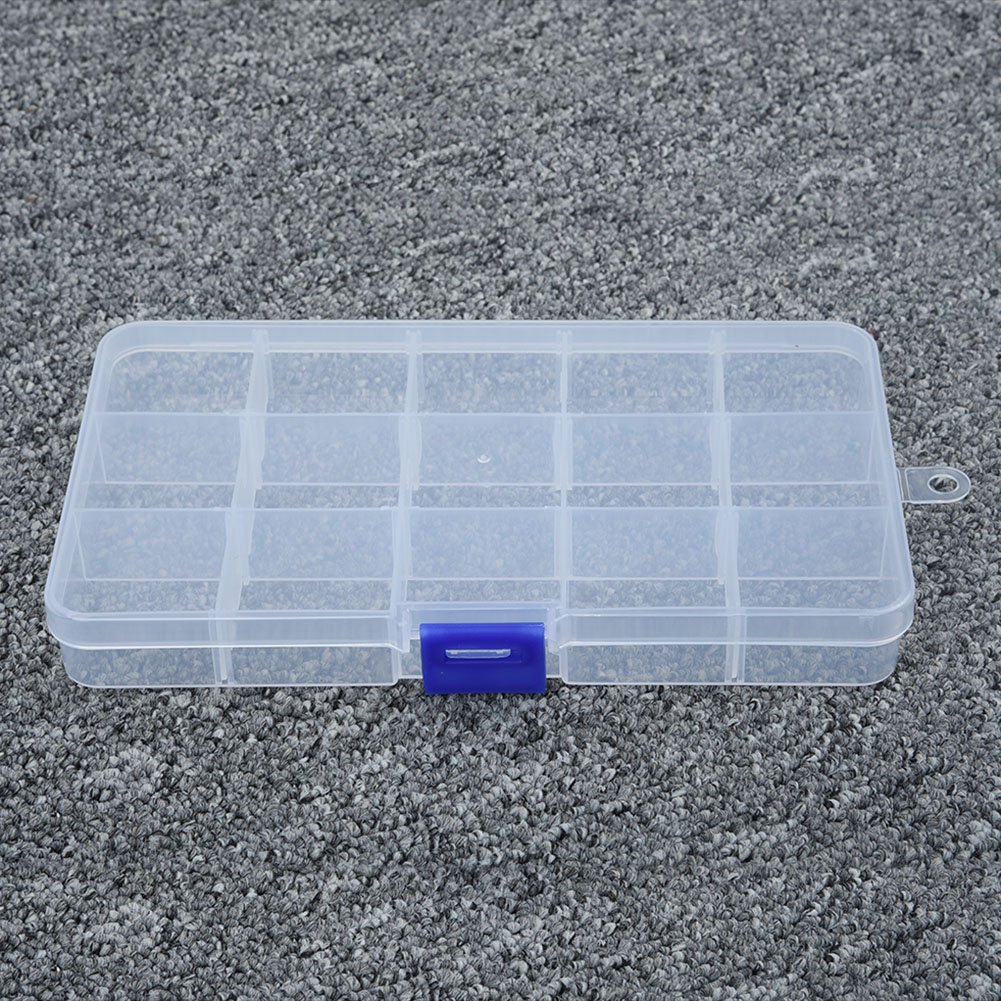 10/15/24/36 Grids Plastic Organizer Box Storage Container Jewelry Box With Adjustable Dividers For Beads Arts DIY Crafts Storage