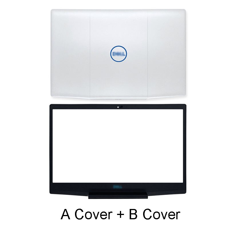 For Dell G3 3590 Series 03HKFN Laptop Back Cover Front Bezel Palmrest Bottom Case Hinges A B C D Cover White: A B Cover