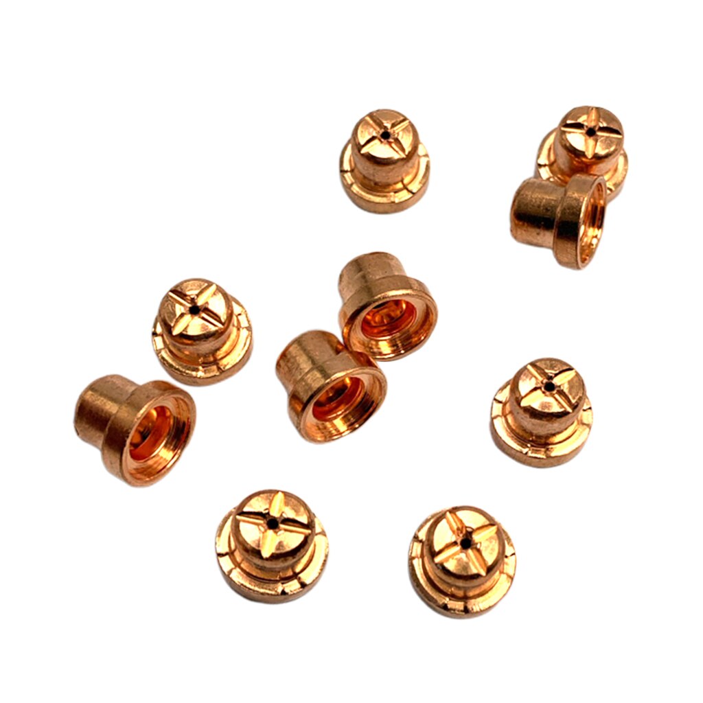 Pack of 10 Air Plasma Cutting Torch Cutter Parts JG 50 Cutting Consumable