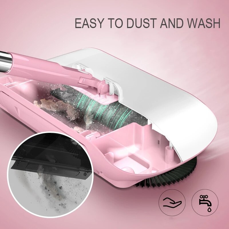 Robot Vacuum Broom Cleaner Floor Home Kitchen Sweeper Mop Sweeping Machine Handle Household Wash Carpet