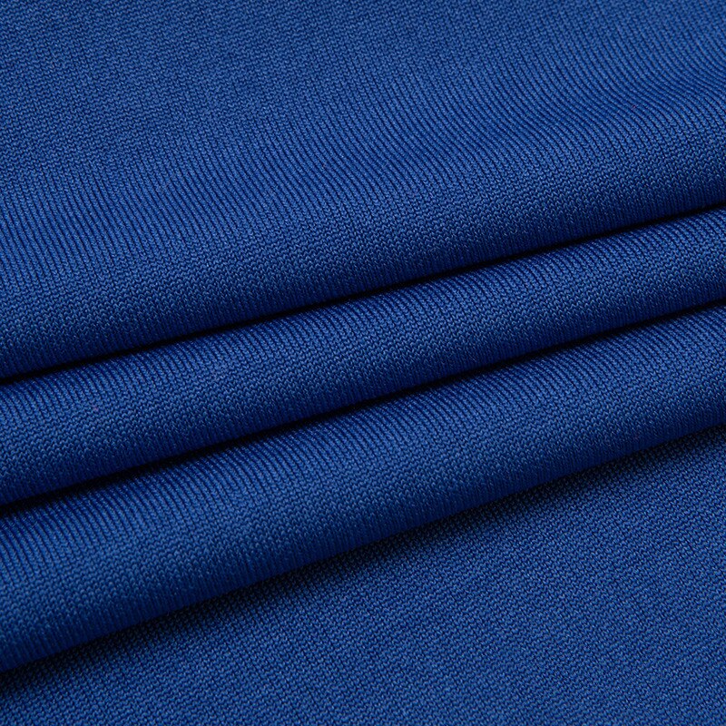 Hohe-festigkeit Gestrickte vier-seitige strecken Milch Seide Spandex Stoff Leistung tanzen Kleidung Sofa Stuhl Abdeckung Einfarbig stoff: königlich  Blau