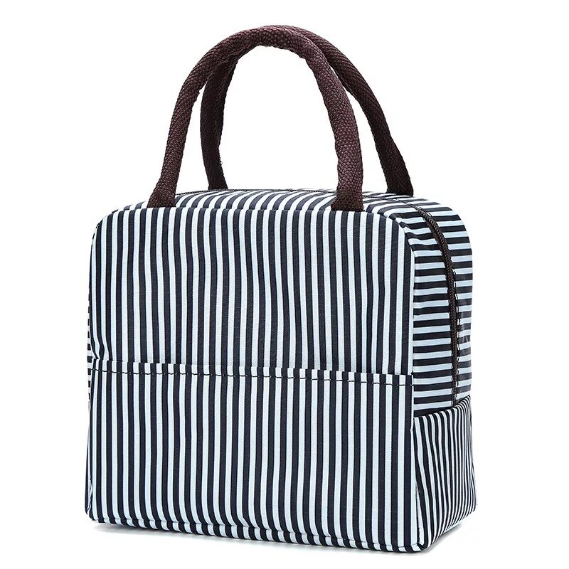 Oxford stoffen bento tas, lunchbox met warmtebehoud, lunchtas met koudebehoud, lunchbox met grote capaciteit voor studenten: 6