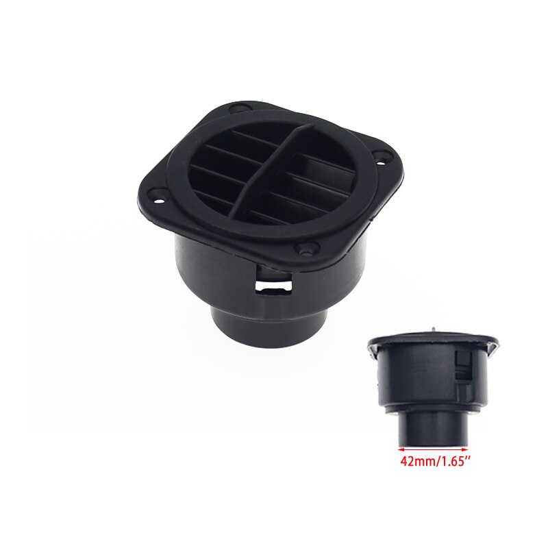 60mm Car Air Vent Outlet flat Diesel Heater Air Heater Ducting 6cm fit For Webasto Eberspacher Diesel Parking Heater: 42mm