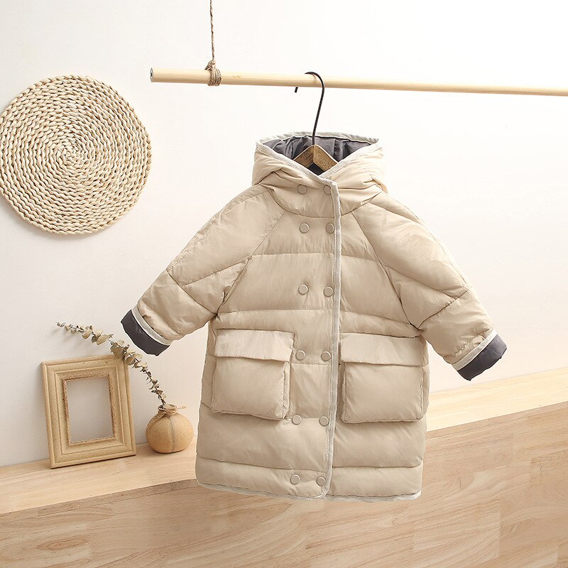 Doudoune Hiver Fille - Capuchon, Fermeture éclair Cachée - Taille Ajustée - Pour Enfant - Modèle 2025