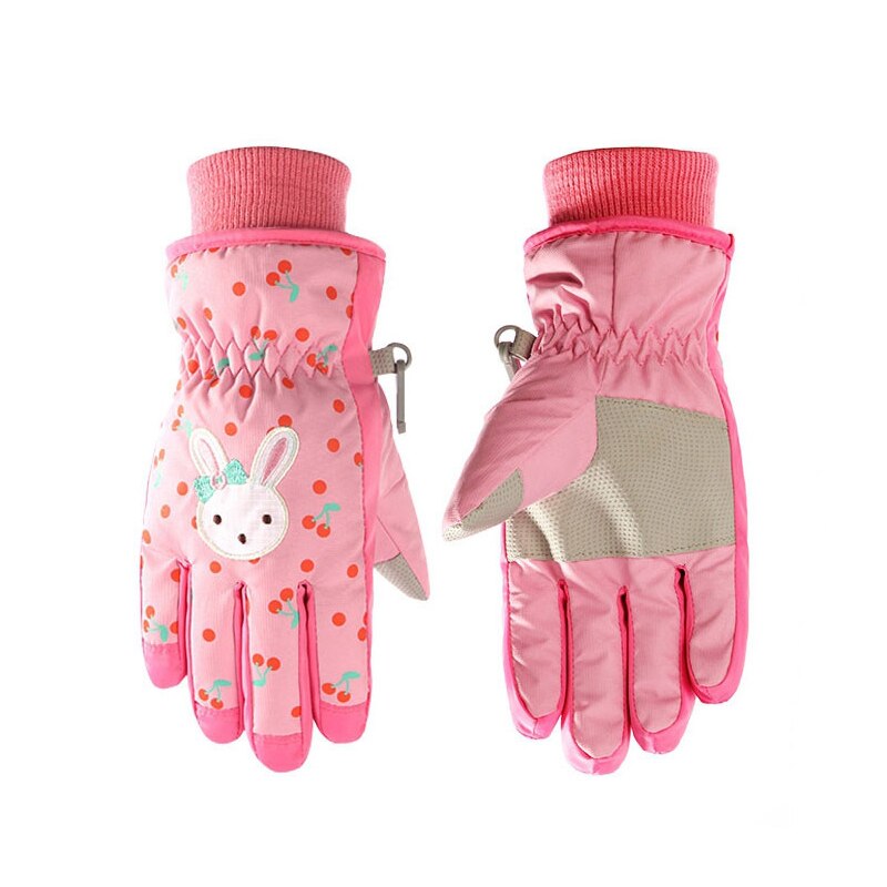 Mädchen Jungen Wasserdichte Warme Handschuhe Ich bin Freien freundlicher Ski Handschuhe Jungen Für Sport Skifahren Radfahren Für Winter Warme Wasserdichte Handschuh
