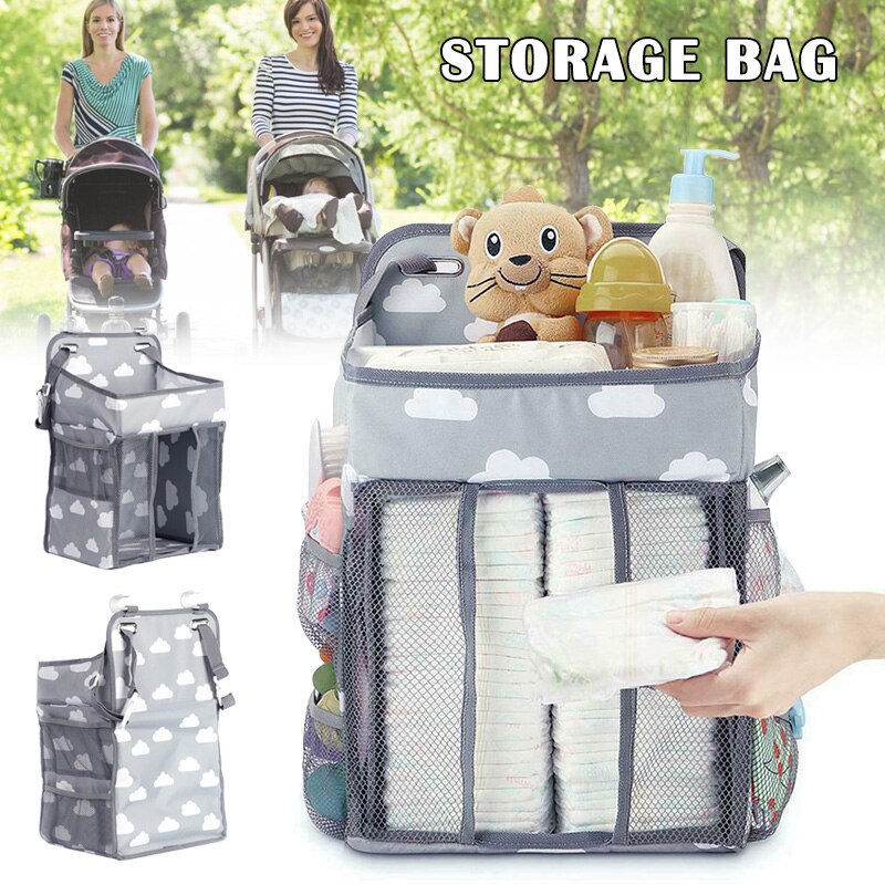 Hangende babykamerorganizer, multifunctionele luiertas, babyluierorganizer  e2s