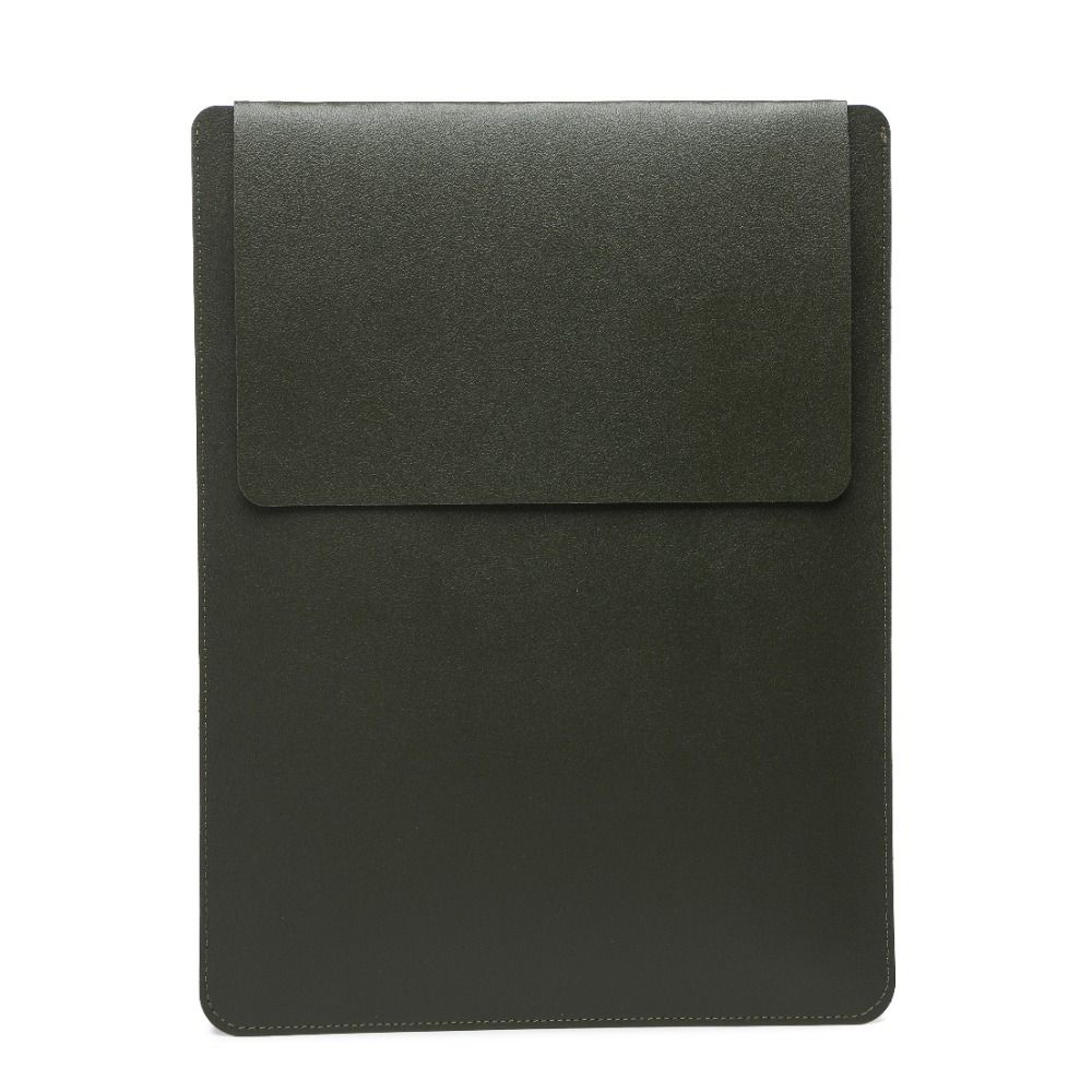 Ultra-thin Laptop Sleeve Bag Case 13-16 inch Multifuntional Laptop Bracket Inner Bag Portable Waterproof Tablet Protect Handbag: 13" / wine red