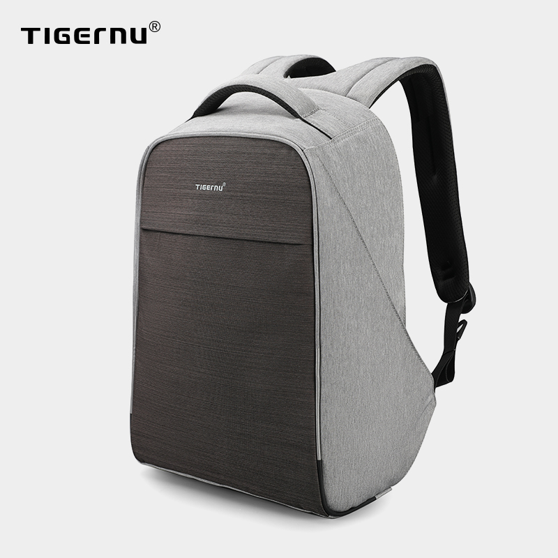 Tigernu Anti theft Backpack Reflective Strip Splashproof Male Laptop Backpack for Men Teen Boys Fit for 15.6&#39;&#39; Computer Mochila