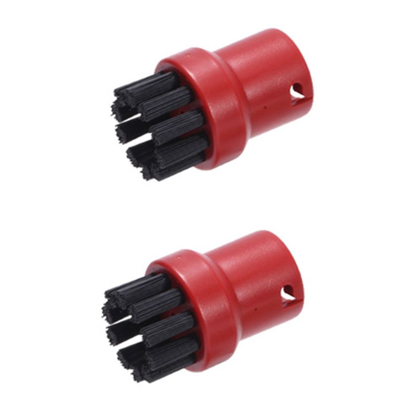 Cepillos de limpieza para Karcher SC1 SC2 SC3 SC4 SC5 SC7 CTK10, accesorios de limpiador a vapor, boquilla de rociador redonda de repuesto, novedad de 2023: Rojo