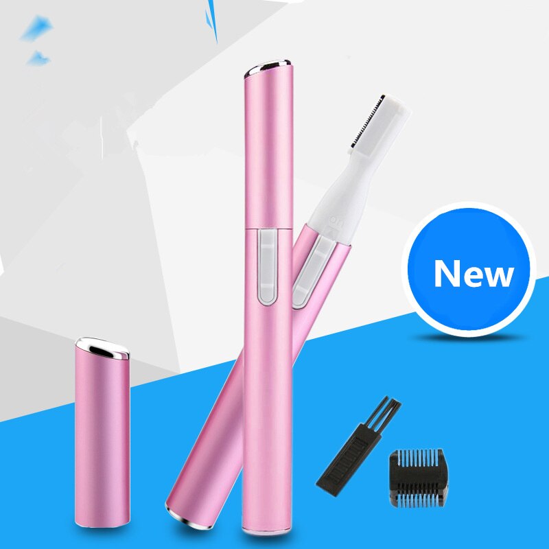 Mini Elektrische Intime Haarschnitt Scham Trimmer Frauen Augenbraue Epilierer Weibliche Tragbare Haar Entferner Rasierer Epilierer