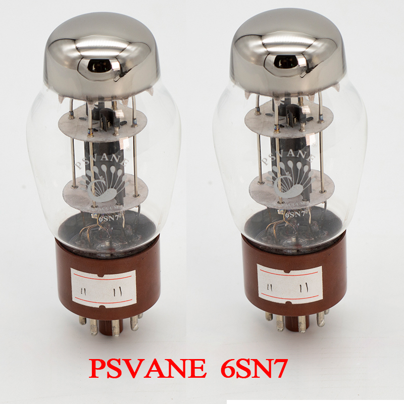 PSVANE UK 6SN7 Electronic Tube Replacement 6SN7/6N8P/6H8C/CV181 Vacuum Tube Original Factory Precision Matching: GRAY