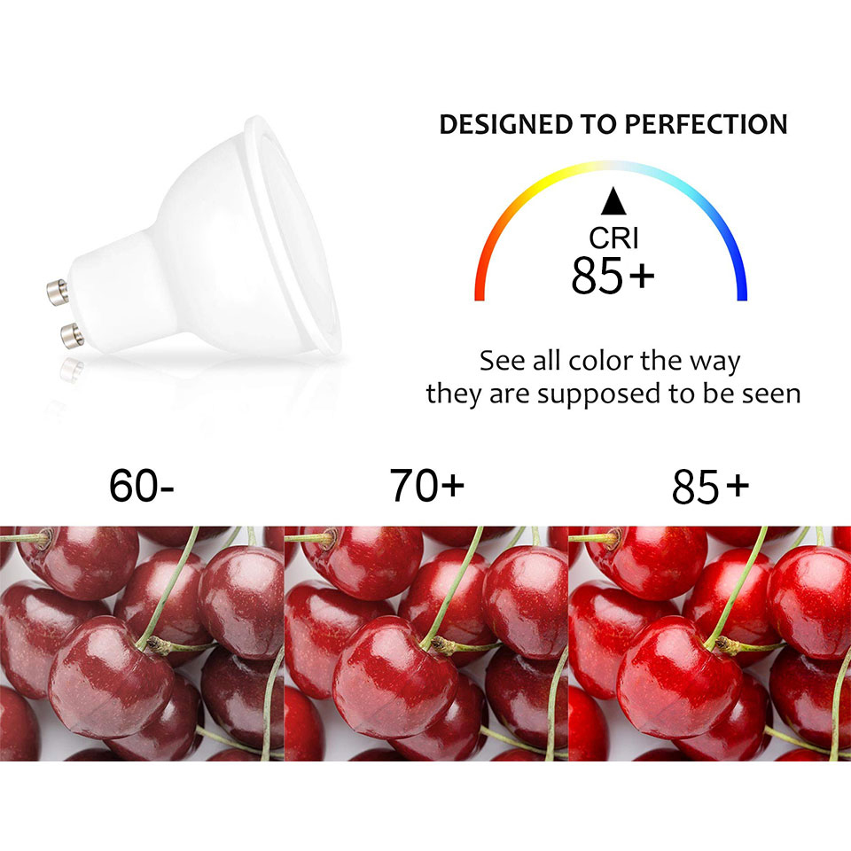 50 PZ GU10 Lampadina A Led 220 V Faretto Lampadina Bombillas Lampada A LED Decorazione Lampada Luce a risparmio energetico Lampara Per Home Office