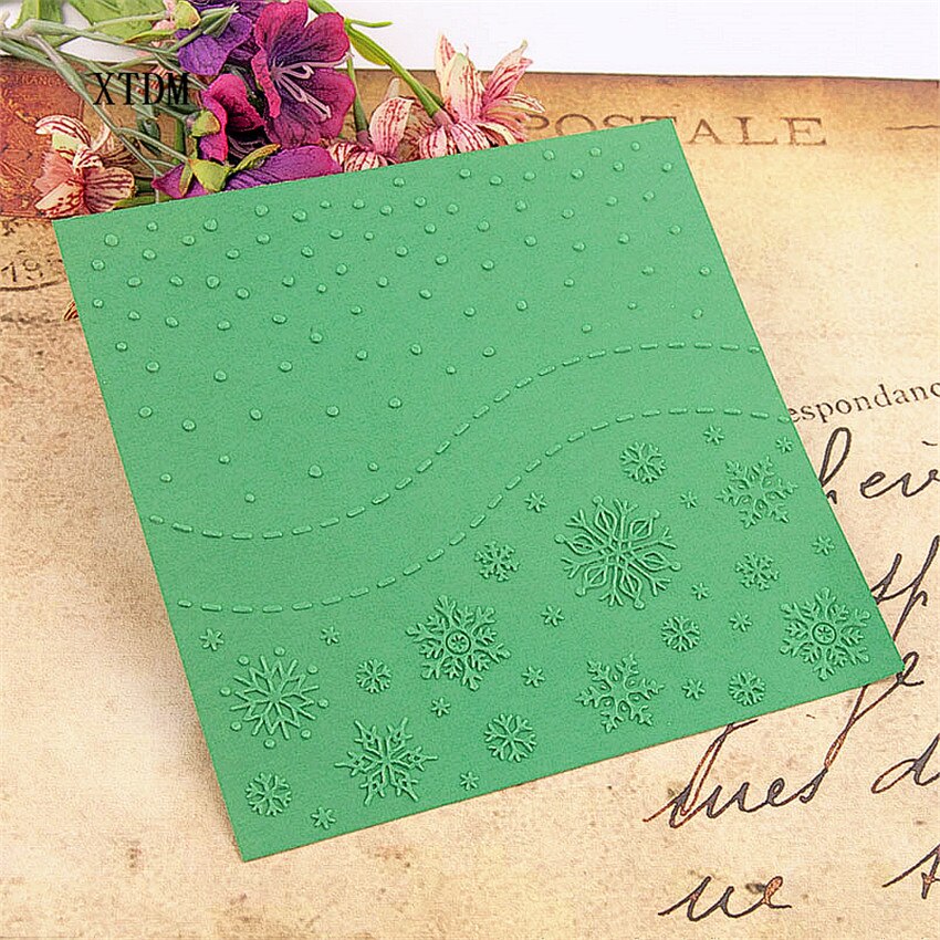 Carte artisanale flocon de neige en plastique, fabrication de carte en papier album décoration de mariage clip gaufrage dossiers