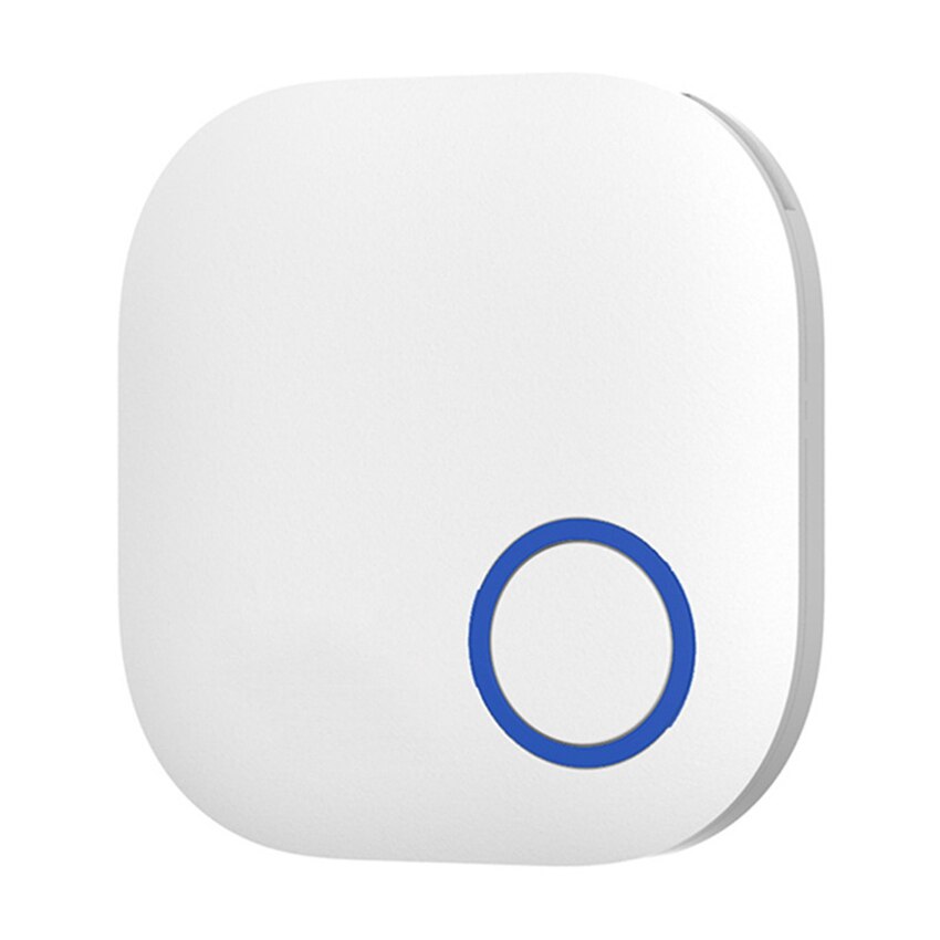 Smart Key Phone Finders Item Tracker with Bluetooth for Android/iOS, Anti-Lost Alarm Item Finders Locator with One Touch: White