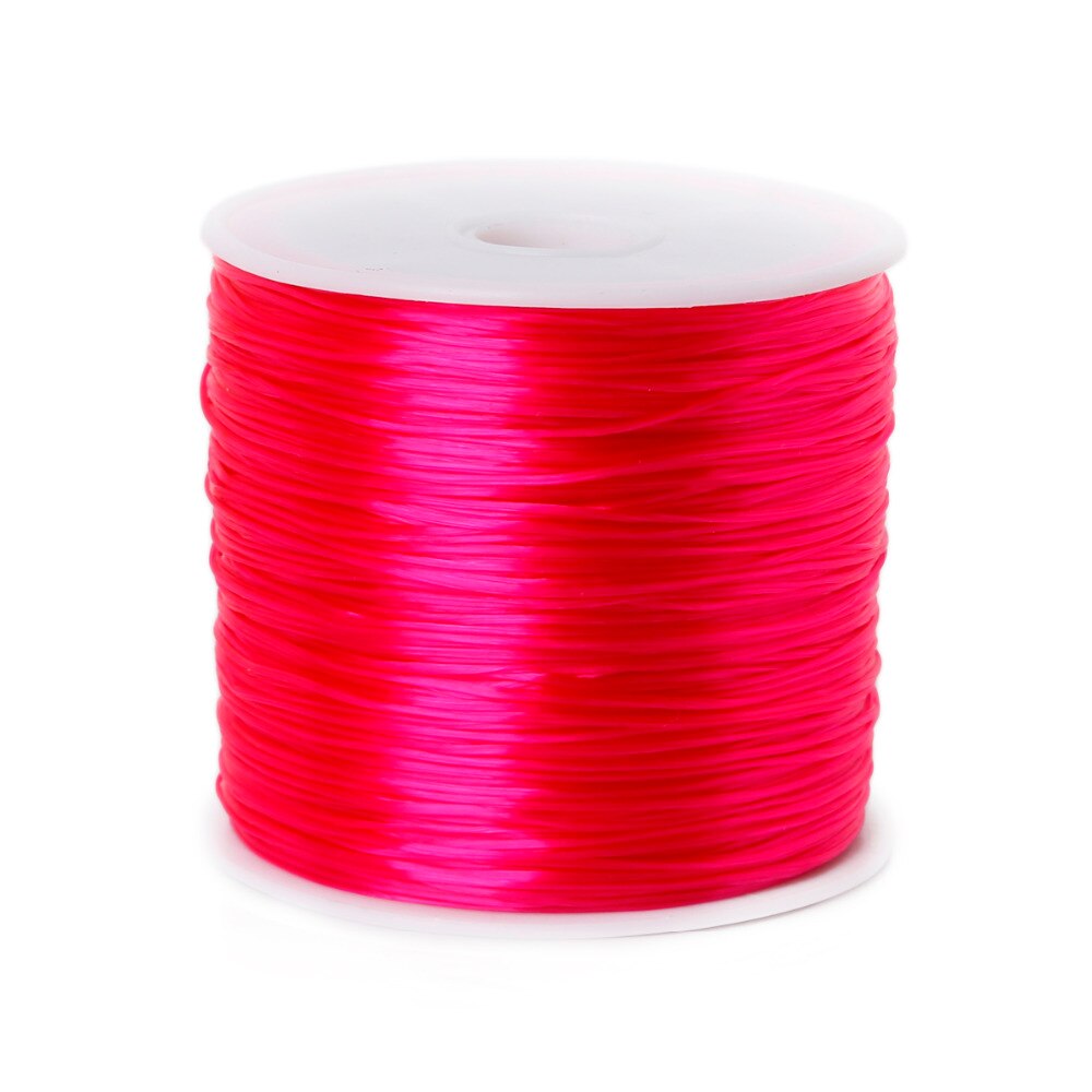 60Meter 0,7mm Stretch Elastische Kristall Perlen Kabel Draht Für Schmuck Machen Gewinde String DIY Zubehör