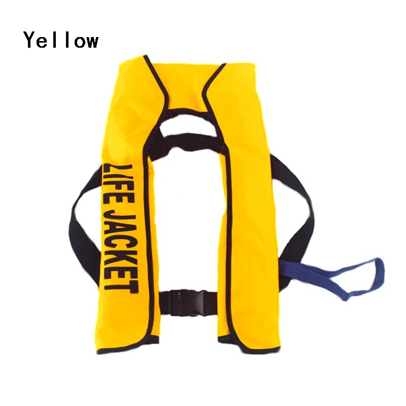 Swiming Life Vest-chaleco salvavidas de pesca, 5 segundos, automático, inflable, de rescate, 15kg, kayak de flotabilidad, mujer/hombre: Yellow