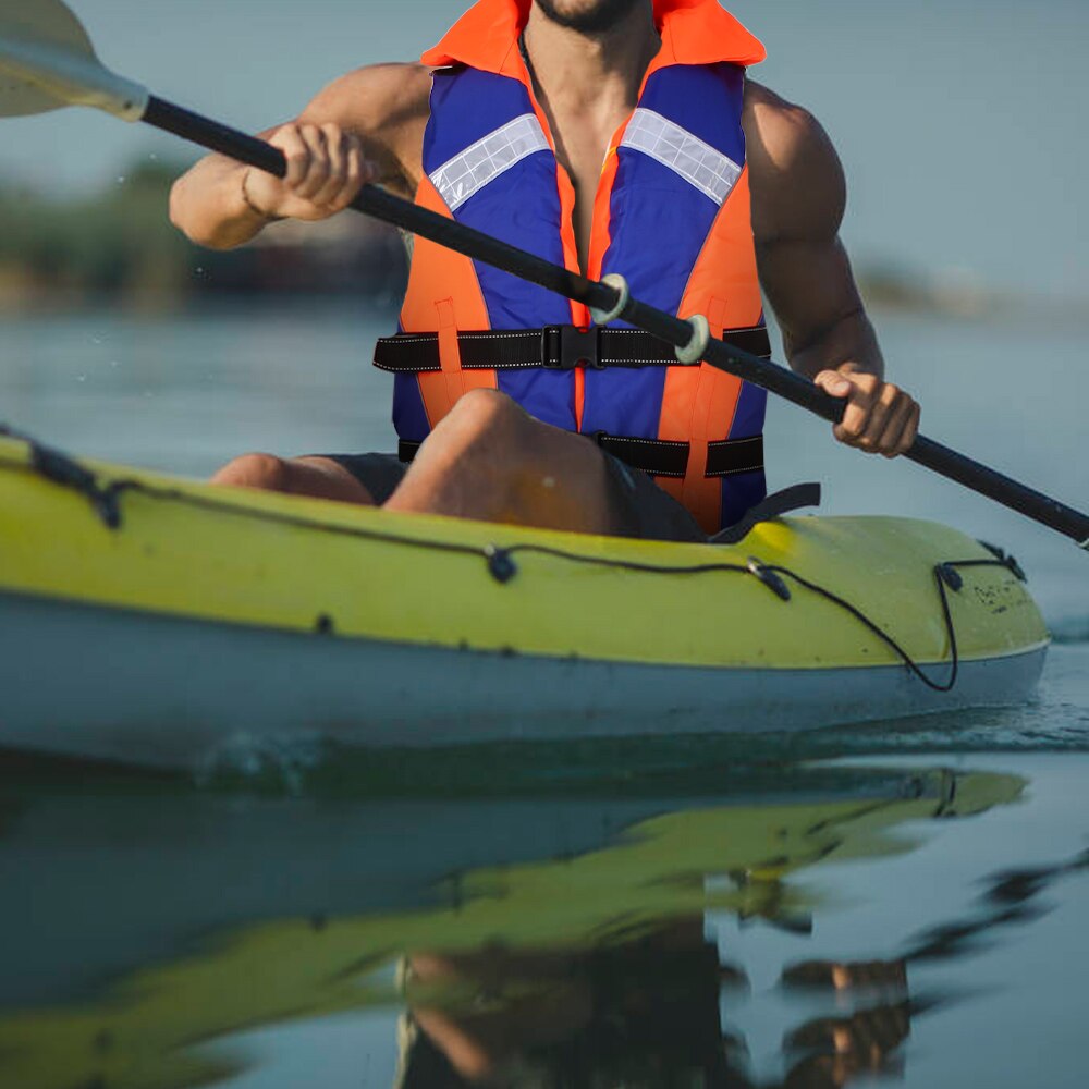 Life Vest with Neck Support Swimming Boating Surfing Sailing Kayaking Safety Vest Jacket