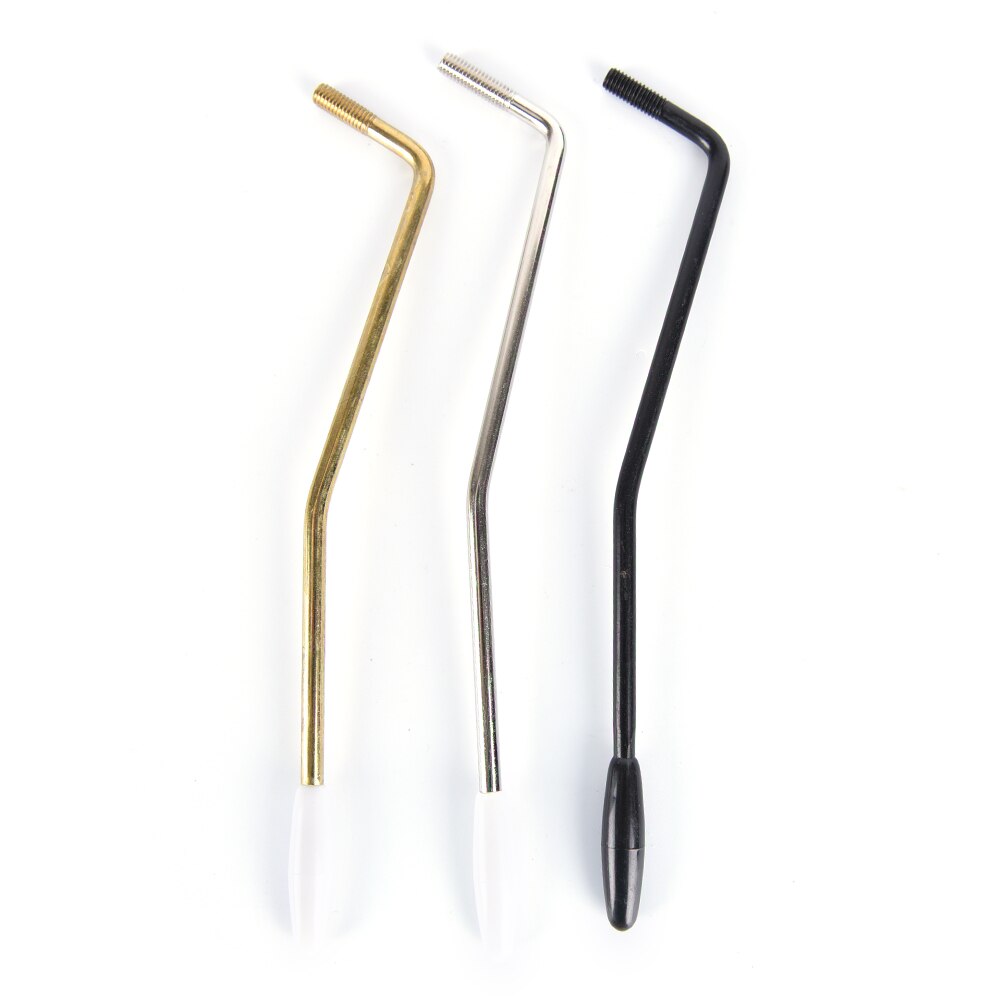 Guitar Accessories 6mm Tremolo Arm Whammy Bar Arm for Electric Guitar Black Golden And Silver