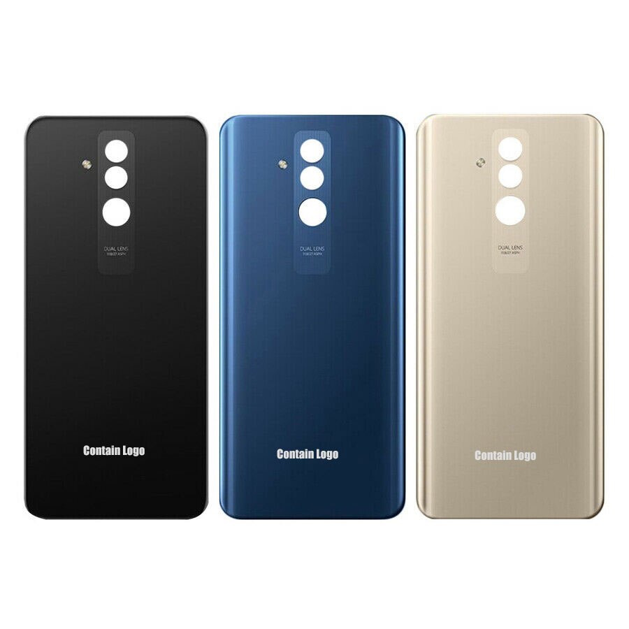 Dla Huawei kumpel 20 Lite tylna pokrywa baterii obudowa ze szkła obudowa z obiektywem aparatu Huawei kumpel 20 Lite obudowa ze szkła tylnego
