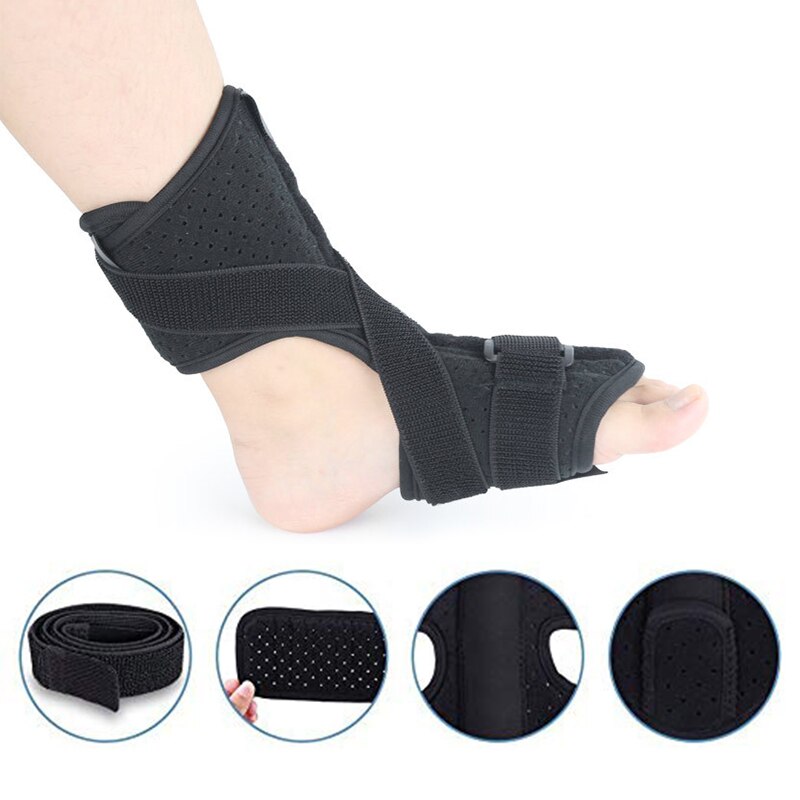 Foot Brace Orthosis Plantar Fasciitis Dorsal Splint Support Aluminum Splint Ankle Orthotic Achilles Tendinitis