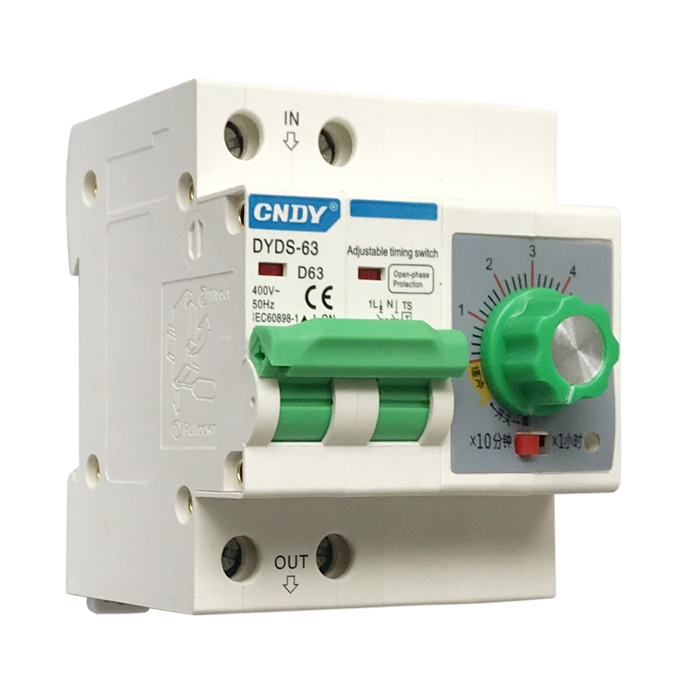 Premium adjustable timing switch timer switch 220V 230V 240V Max 63A with 2 times on / off time set range 1min-1H/1min-6H