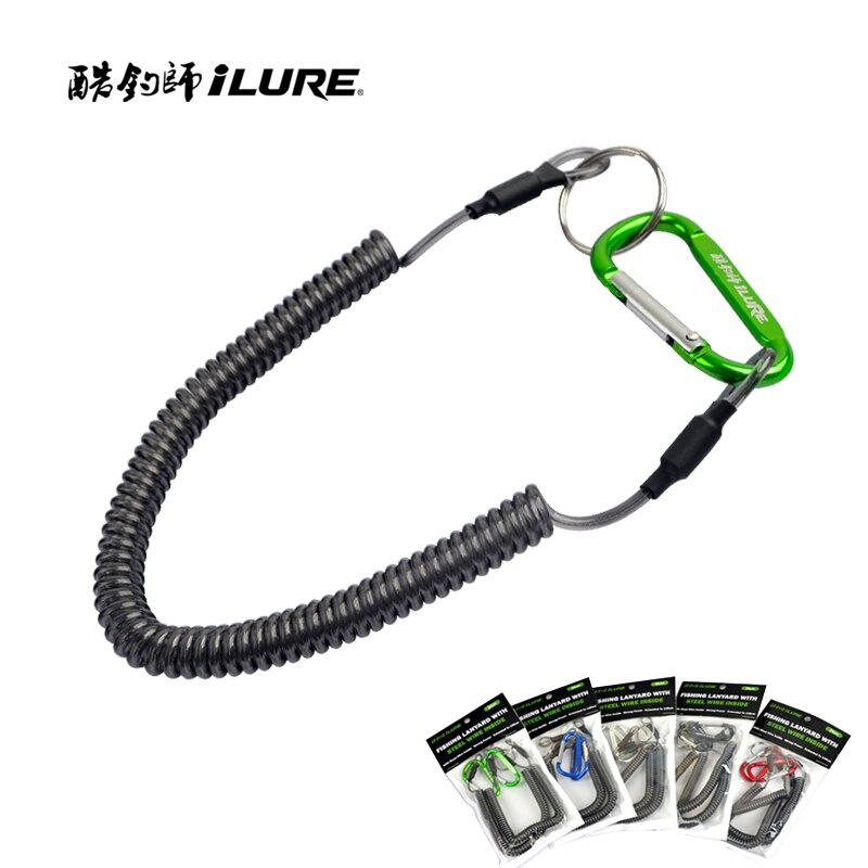 2 stks/partij Lanyards Varen Multicolor Touwen Kayak Camping Veilige Lijnen Draad Vissen Lanyard voor Tangen Lip Grips Pesca Gereedschap