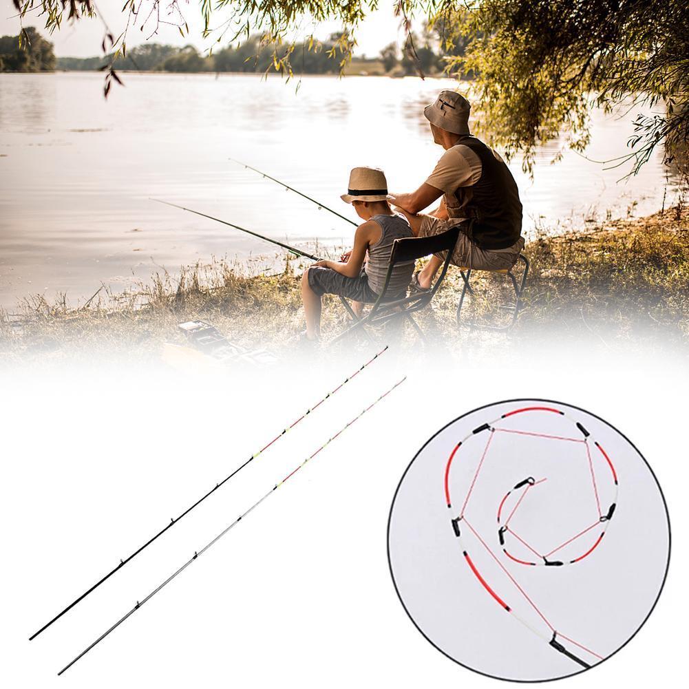 45/55cm Half/Full Titanium Alloy Raft Tip Tip Repair, Flexible And Fish Modification Fishing Rod Tip Outdoor Of Replacement L8F3