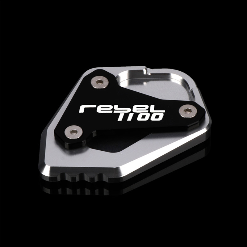 Motorrad CNC Tritte tand Fuß Seitenst änder Verlängerung kissen Unterstützung Vergrößerung platte für Rebellen cmx1100 cm1100 cmx: Lavendel