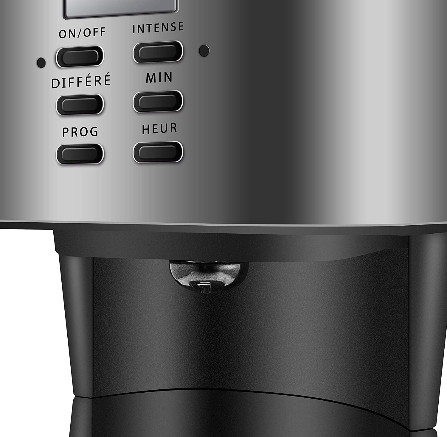Fagor Cafetera programable eléctrica de Goteo automática, máquina café de Filtro Capacidad 12 Tazas, 1,5 litros, Display Digital Hora 24h/Temporizador, 900 W, Negro