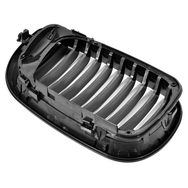 1 paire de gril de calandre noir mat pour 02-05 E46 4D berline 318I 320I 323I 328I