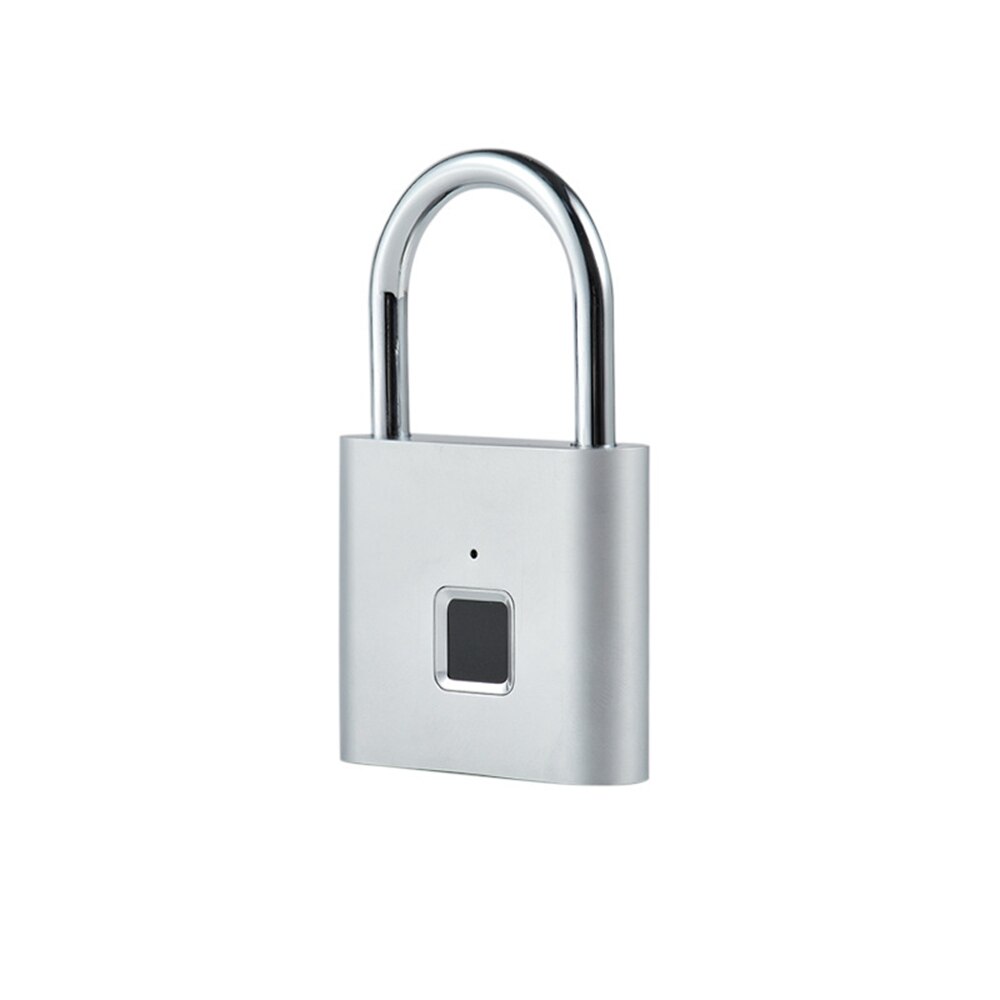 Vingerafdruk Slot Smart Hangslot Thumbprint Deur Hangsloten Draagbare Anti-Diefstal Vingerafdruk Slot Voor Zak Lade Koffer