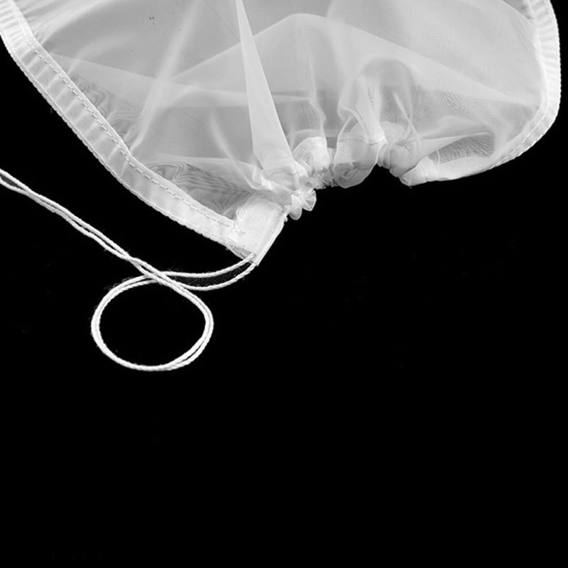 4 Maten Praktische Voedsel Moer Melk Thee Vruchtensap Koffie Wijn Nylon Mesh Net Stam Kruid Vloeistof Filter Zak Keuken accessoires