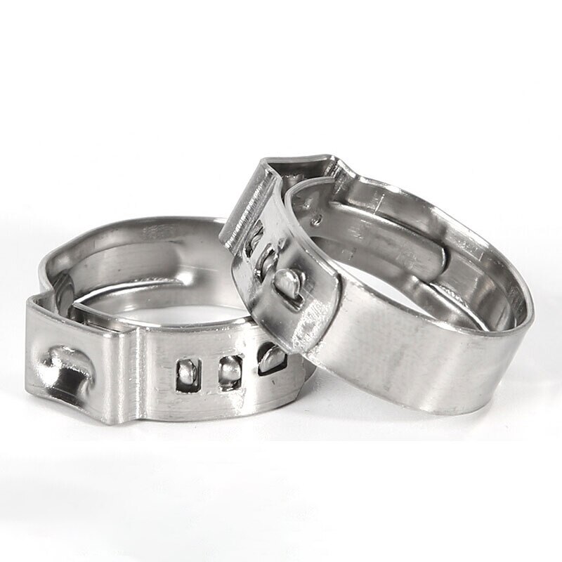 Ear Clamp,Stepless single ear Clamp,Hose Clamp,Pinch Clamp,Hose Clip ,Size 13.3.