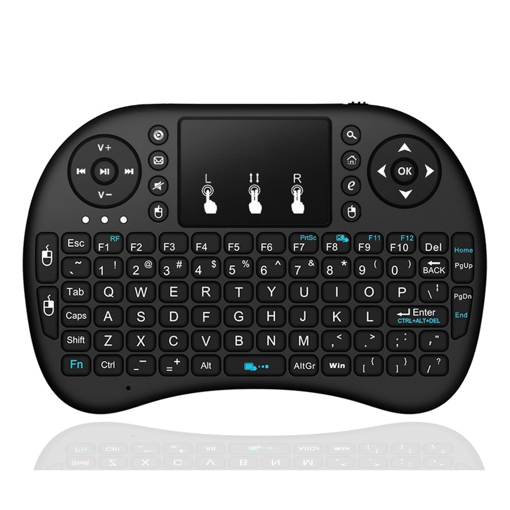 ACEPC I8 Mini Keyboard 2.4GHz Wireless Keyboard Air Mouse Touchpad For Android TV BOX Mini PC Backlight Russian English Keyboard