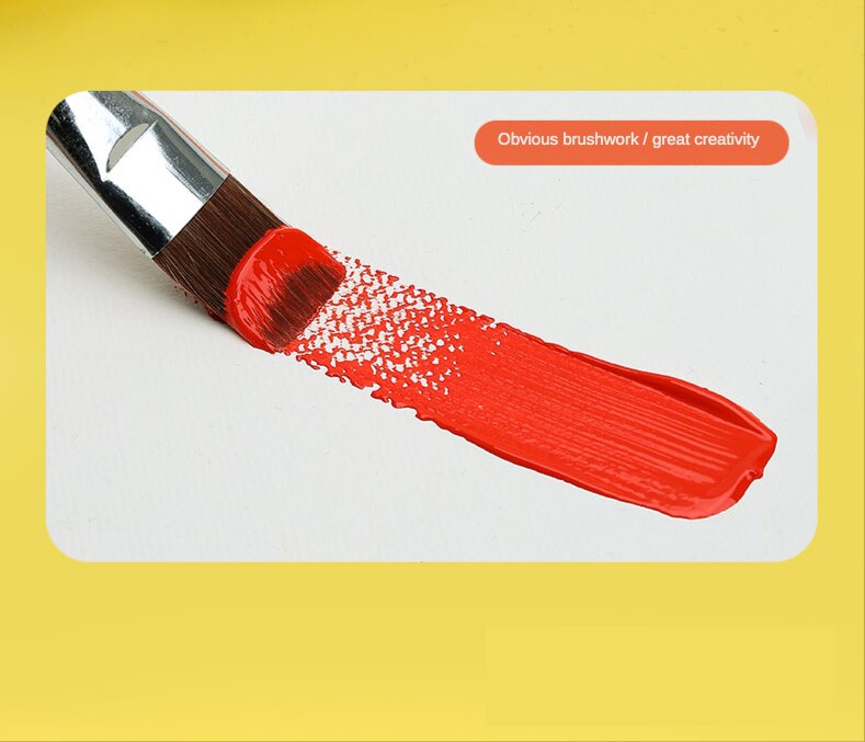 6 stk kunstner oljemaling børster sett nivå hode vesle hår vann maling pensel akryl tegning kunst rekvisita maleri dedikert