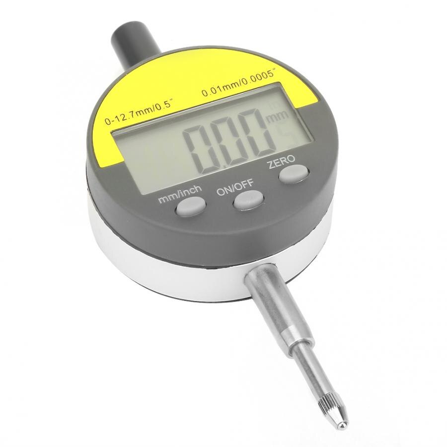 High Accuracy Full-screen Digital Display Dial Indicator Range Gauge 0-12.7mm plastic box Digital Dial Indicator