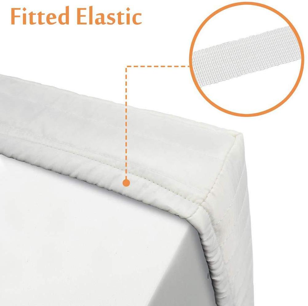 Indoor Air Conditioner Cover Double Insulation Fabric dust-proof Air Conditioner Cover for Outside Units-white