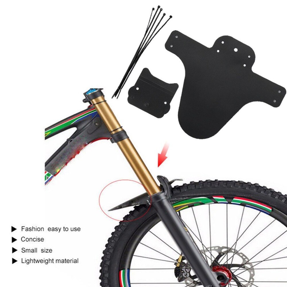 Portable Bicycle Mudguard Easy To Install MTB Fender Mud Guards Wings For Bicycle Front Fenders Bike Accessories