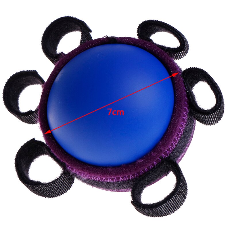 Pelota de agarre para el dedo, pelota de entrenamiento de potencia, agarre de mano, pelota de PU, ejercicio de práctica, pinza de entrenamiento de goma para el músculo